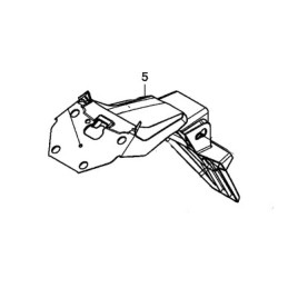 Garde Boue Arrière Support de Plaque Honda Msx 125 / Grom 125