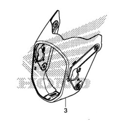 Carénage Contour Optique Avant Honda Msx 125 / Grom 125