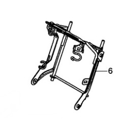 Support Face Avant Honda Msx 125 / Grom 125