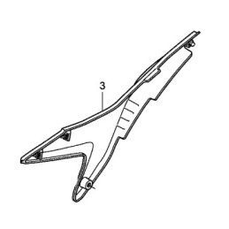 Rear Cover Right Side Honda CRF250L 83501-KZZ-900