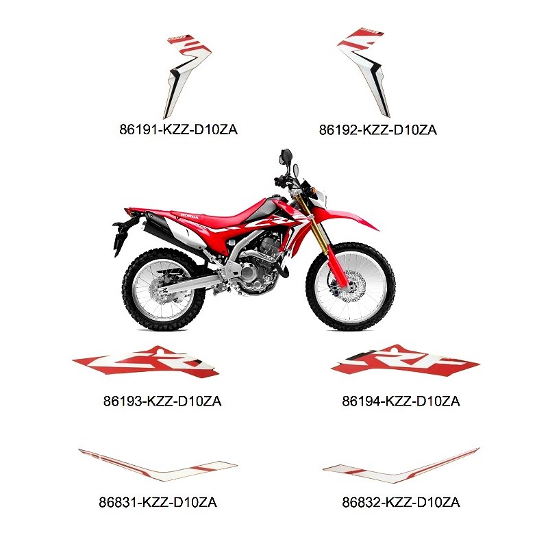 Kit Stickers Complet Honda CRF 250L 2017