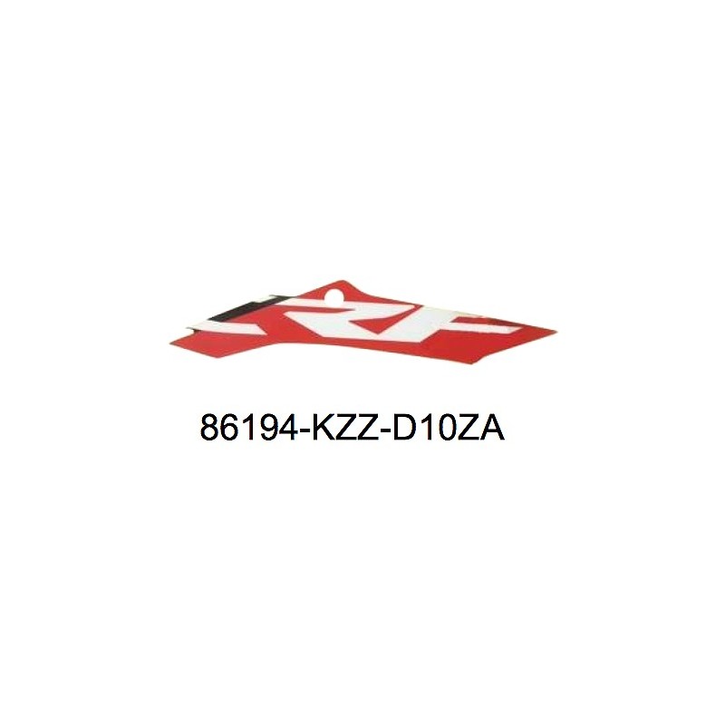Autocollant Flanc Centre Gauche Honda CRF 250L 2017