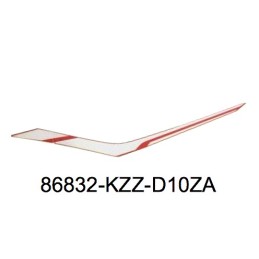 Autocollant Flanc Arrière Gauche Honda CRF 250L 2017