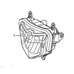 Headlight Honda CRF 250L 250M