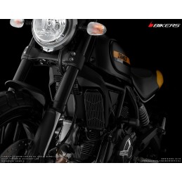 Grille Protection Radiateur Titane Bikers Ducati Scrambler