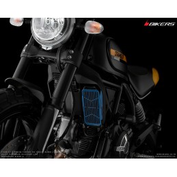 Grille Protection Radiateur Titane Bikers Ducati Scrambler