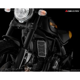 Stainless Oil Cooler Guard Bikers Ducati Scrambler