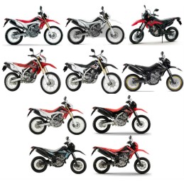 Flanc gauche Honda CRF 250L 250M