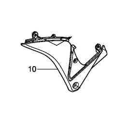 Carénage inférieur gauche Honda CRF 250L 250M