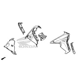 Flanc Avant Droit Honda CRF 250L RALLY