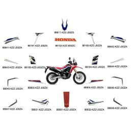 Full Set Marks Honda CRF 250L RALLY 2017