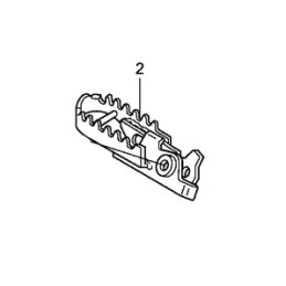 Repose pied conducteur droit Honda CRF 250L 250M