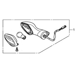 Clignotant Avant droit Honda CRF 250L 250M