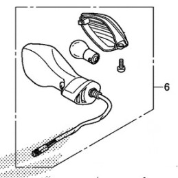 Rear right Winker Honda CRF 250L 250M