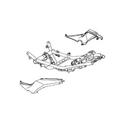 Carénage Arrière Gauche Kawasaki NINJA 650