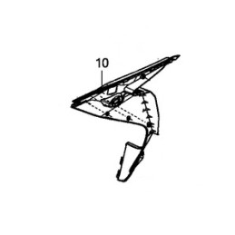 Intérieur Flanc Gauche Honda CBR 650F 2017 2018