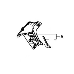 Carénage Plastique Centre Droit Honda CBR 650F 2017 2018