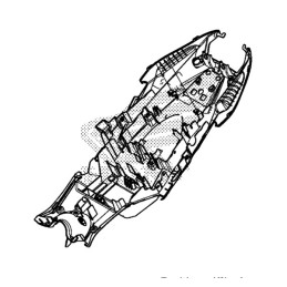 Fender Rear Complete Honda CBR650F 2017 2018