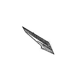 Autocollant Carénage Arrière Droit Honda CBR650F 2017 2018