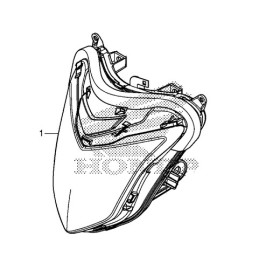 Headlight Honda CB500F