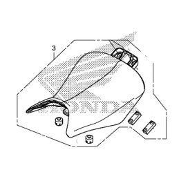 Driver Seat Single Honda CB500F