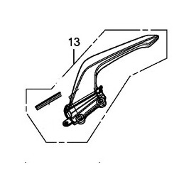 Rear Grip Right Honda CB500F