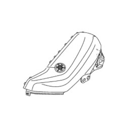 Couvre Reservoir Gauche Yamaha YZF R15 2017 2018 2019 2020