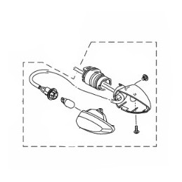 Clignotant Avant Gauche Yamaha YZF R15 2017 2018 2019 2020