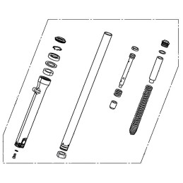 Front Fork Left Honda CMX500 Rebel 2017 2018 2019