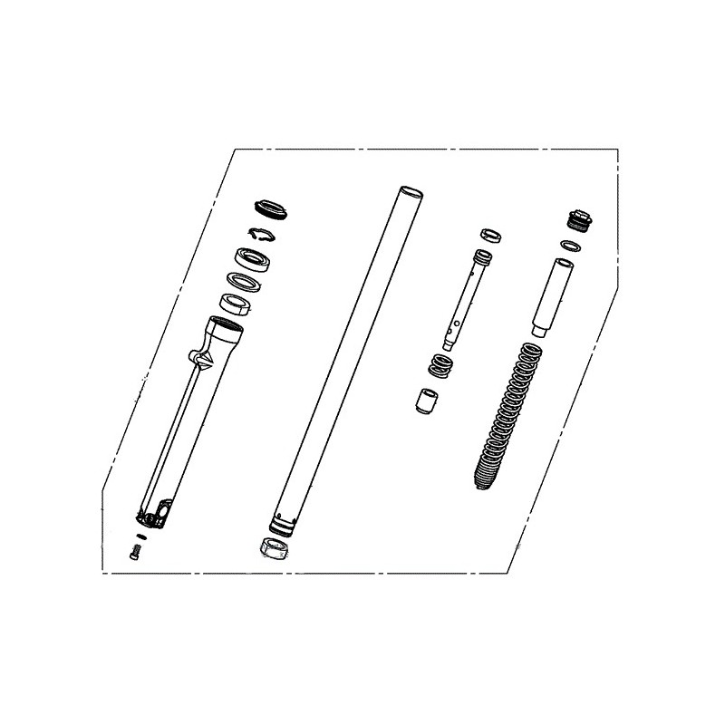 Fourche Avant Gauche Honda CMX500 Rebel 2017 2018 2019