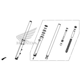 Fourche Avant Gauche Honda CMX500 Rebel 2017 2018 2019