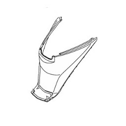 Plastique sous Selle Yamaha Tricity 125/150 2016/18