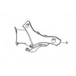 Cover Handle Bar Lower Yamaha Tricity 125