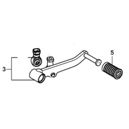 Pedal Clutch Gear Honda CB500F