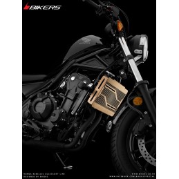 Stainless Titanium Coating Radiator Guard Bikers Honda CMX 500 Rebel