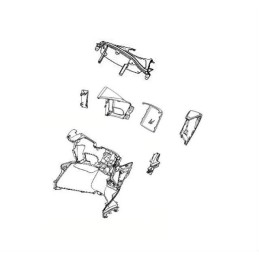 Lid Outer Right Inner Cover Honda PCX 81137-K97-T00