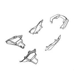 Carénage Arrière Gauche Honda CB300R