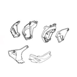 Carénage Ecope Avant Gauche Honda CB150R