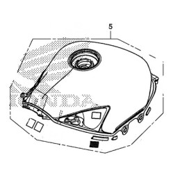 Reservoir Essence Honda CBR 500R