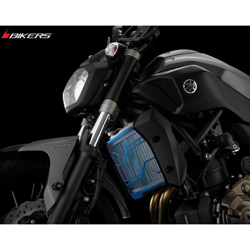 Titanium Radiator Guard Bikers Yamaha MT-07
