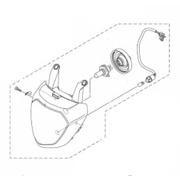 Phare Avant Complet Yamaha MT-07