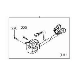 Housing Assy Control Left Kawasaki Z900 2017 2018 2019