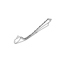 Carénage Inférieur Flanc Gauche Yamaha Tricity 125/150