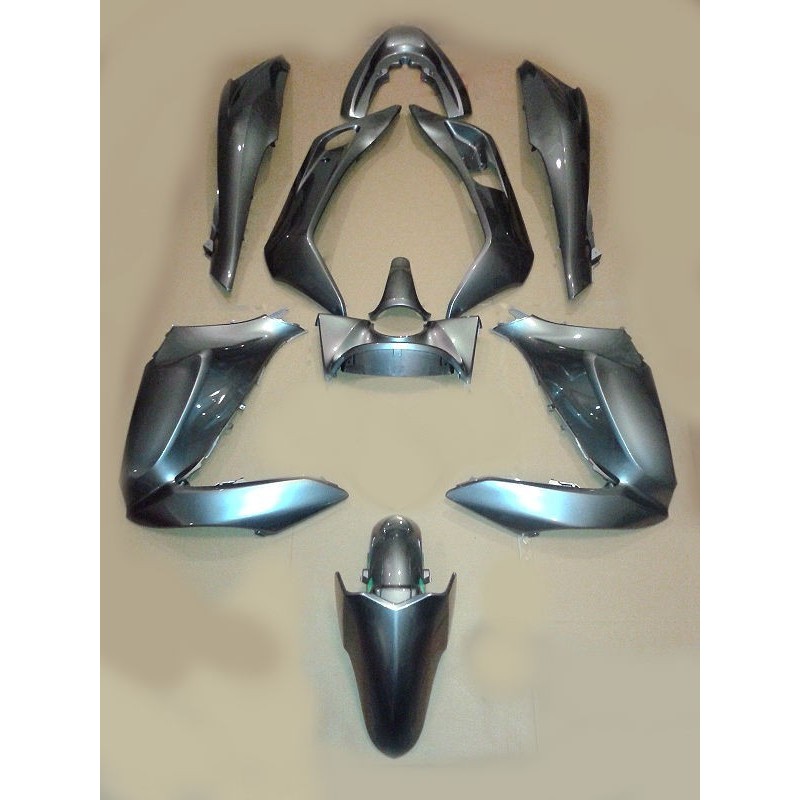 Set Body Fairing Seal Silver Metallic Honda PCX 125/150 v1 v2