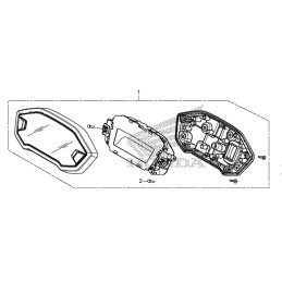 Meter Honda CB500F 2016 2017 2018