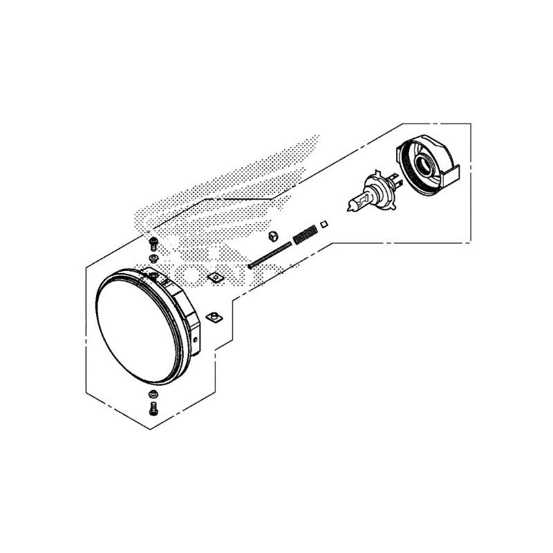Headlight Unit Honda CMX 300 Rebel