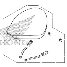 Selle Conducteur Honda CMX 300 Rebel
