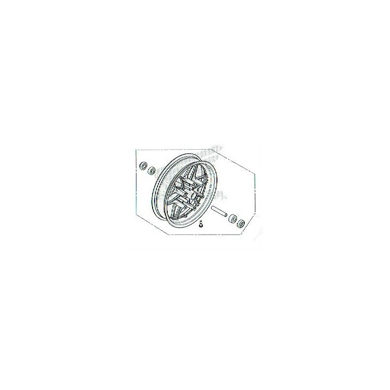 Front Wheel Honda Forza 300 2018 2019 2020