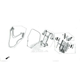 Windshield Honda Forza 300 2018 2019 2020