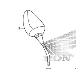 Rétroviseur Droit Honda CB500X